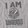 Top Gun Unisex Adult The I Am Dangerous T-Shirt