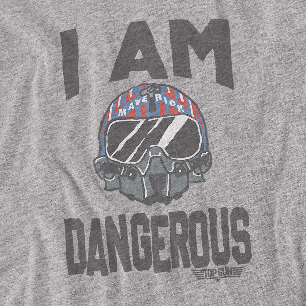 Top Gun Unisex Adult The I Am Dangerous T-Shirt