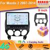 Android For Mazda 2 2007-2014 Car Radio Carplay Navigation GPS Stereo Auto Screen Bluetooth Multimedia Player
