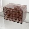 120Grids Jewelry Storage Box Acrylic Nail Art Organizer Box Jewelry Transparent Box  Vanity