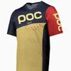 Mens Quick-Dry Cycling Jersey Short Sleeve Mountain Bike Riding Top Breathable Sportswear