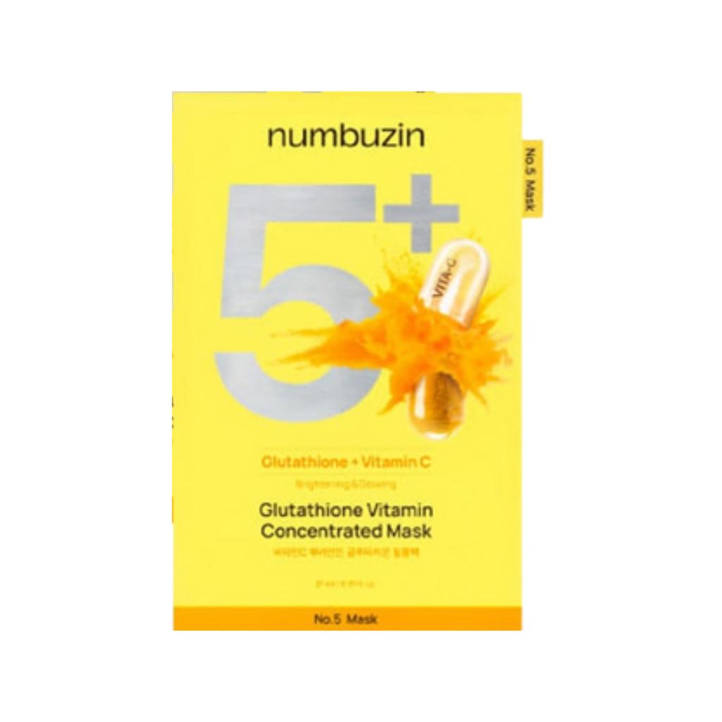 numbuzin No.1–5 Sheet Mask (10 Sheets) [Choose 1]
