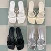 New Arrivals OPen Run Kiss Pen Sandals Women Backless Summer Knot