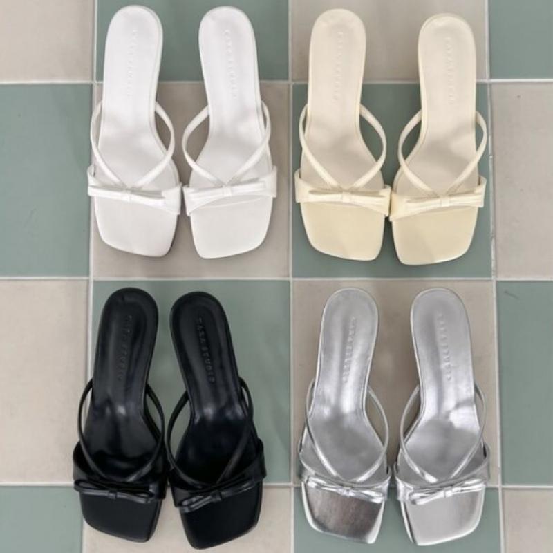 New Arrivals OPen Run Kiss Pen Sandals Women Backless Summer Knot