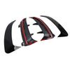 Rear Bumper Spoiler Side Canard Air Vent Replacement for A Class W177 AMG Line Hatchback Left Right Gloss Black