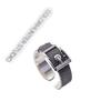 Belt Buckle Ring Men's Trendy Men's Index Finger Ring Simple Retro Hong Kong Style Ring Jewelry Design Punk