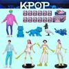 Набор из 1-24 фигурок K-pop Demon Hunters: Дерпи, Тайгер, Руми, Мира, Зои, Сасси. Подарочный сюрприз для фанатов в закрытой коробке.