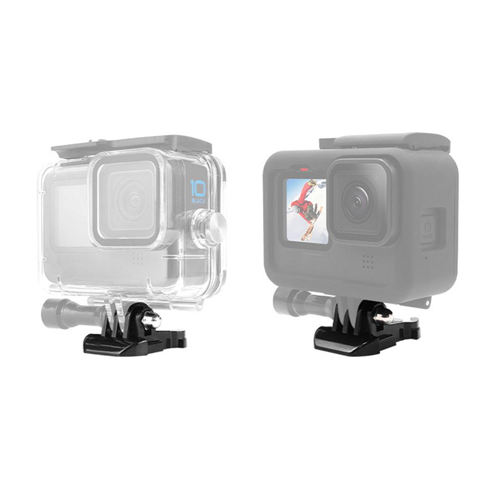 Быстросъемное основание-пряжка для крепления на камеру GoPro Hero 13 12 11 10 9 8 7 Insta360 SJCAM SJ4000 AKASO DJI Osmo Action