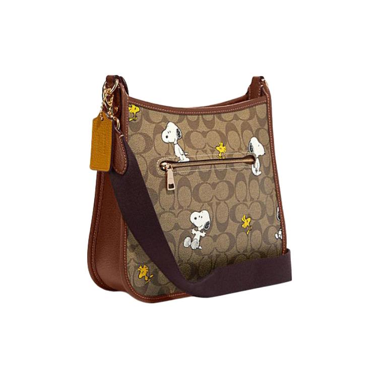 New Snoopy X COACH Dempsey Crossbody Bags CF294-IMT1O