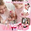 Flybay Kids Makeup Kit for Girls Реалистичный моющийся косметический набор для девочек Детская ролевая принцесса Косметическая игрушка Ролевая игра Набор для макияжа Рождественская игрушка