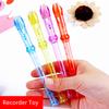 5/10/15PCS Mini Colorful Transparent Flute Musical Whistle Toys for Kids Birthday Party Gift Pinata Stuffed Boys Girls Prizes Favors