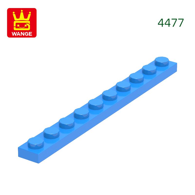 Нетоксичный 61 шт./лот 4477 1x10 Тонкий строительный блок Аксессуары Moc Совместимый с Кирпичами Детские игрушки Подарочная коробка