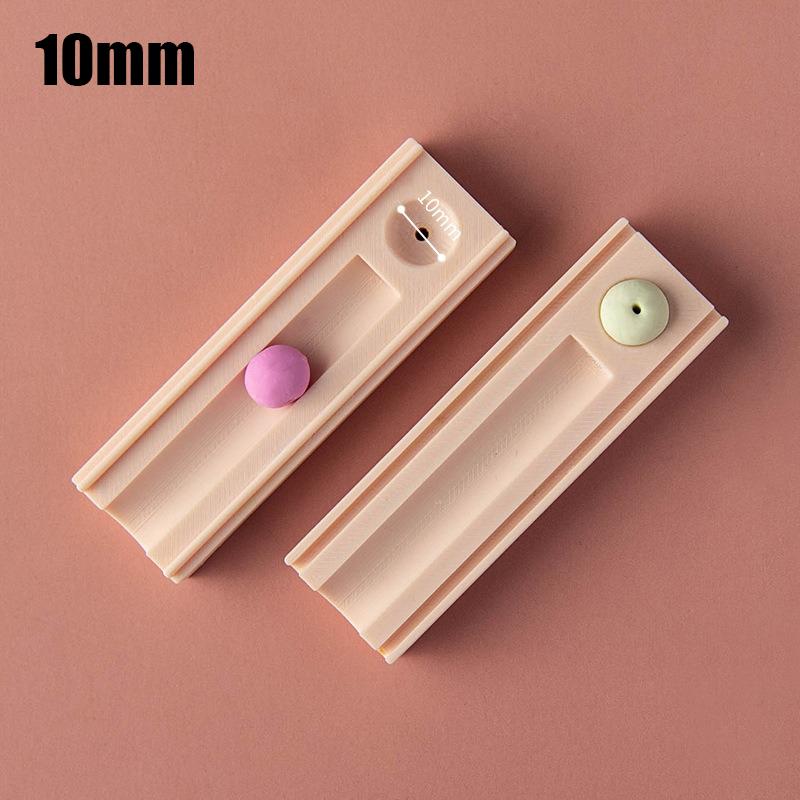 10/12/15mm Polymer Clay Bead Maker Tool Rolling Ball Mold Earrings Jewelry Making Handmade Clay Tools Auxiliary Tool for Pendant