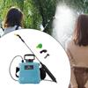 5/8L Shoulder Electric Pesticide Sprayer Pot with 3 Nozzle Garden Sprayer for Garden Watering Handheld Pesticide Sprayer 120Mins