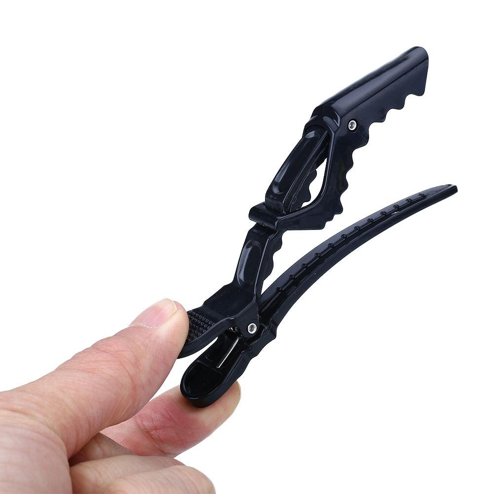 Пластиковые заколки для волос для женщин, салонный матовый зажим для секций, парикмахерская ручка, набор заколок для волос, инструмент для укладки волос