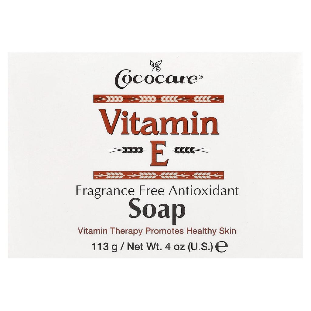 Vitamin E Soap, Fragrance Free, 113G(4Oz)