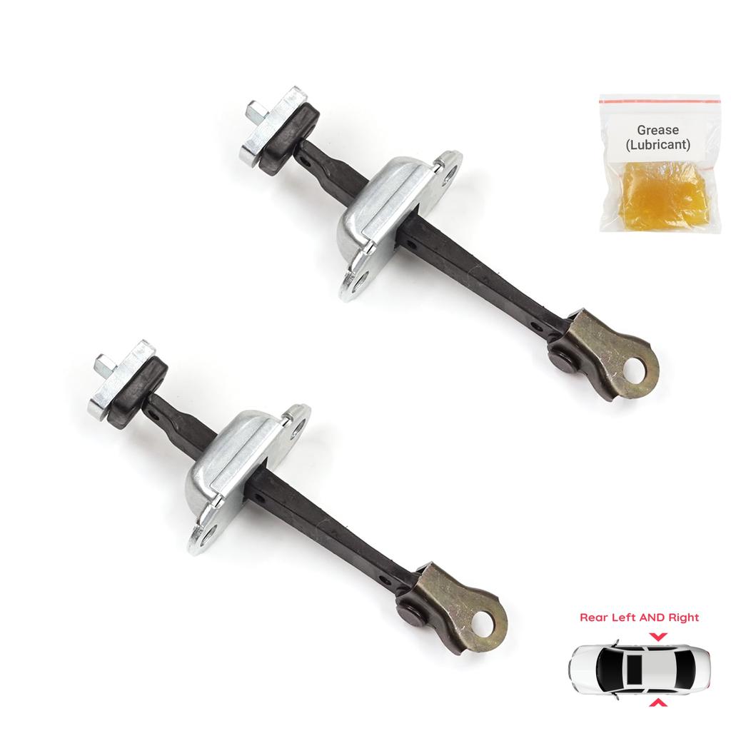 BDP1477-1 2 Pieces Rear Door Stop Check Assy Limiter Strap for Honda Civic MK7 VII 2000-2006 Hatchback Sedan 72880S5DA01