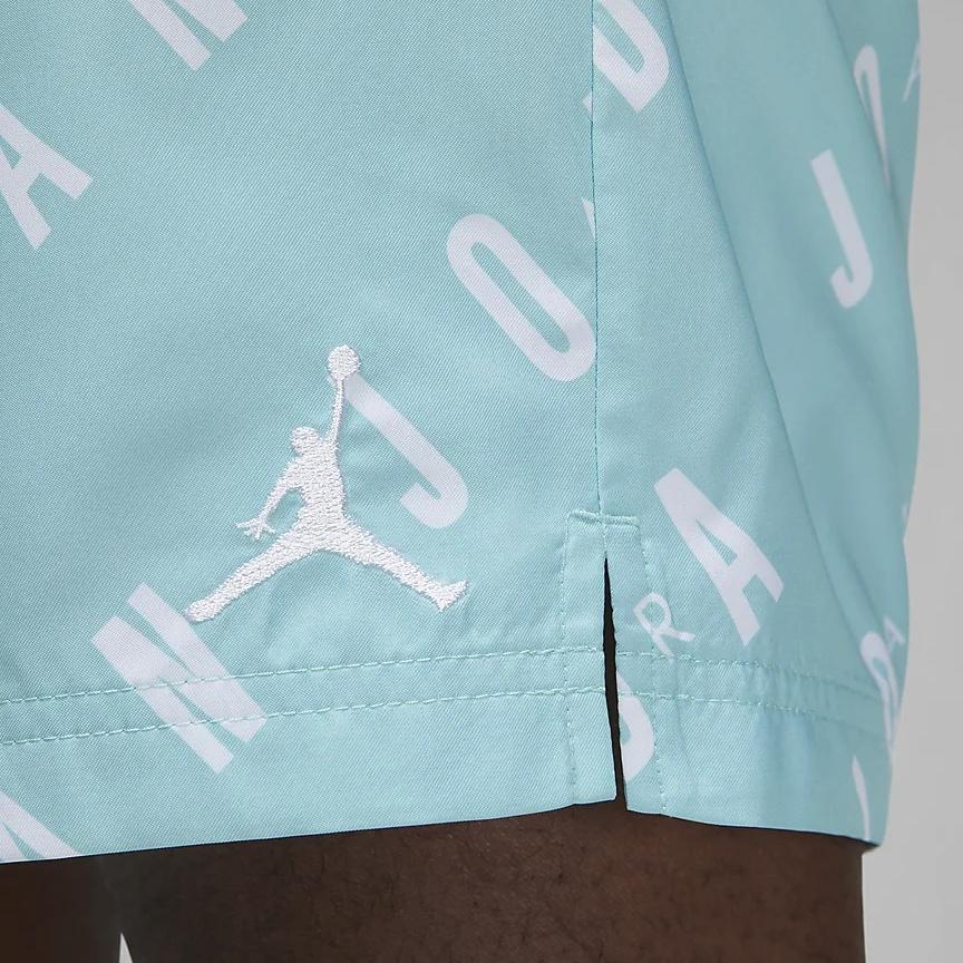 Шорты Air Jordan Essentials Poolside 'Аква' Мужские DX9673-464