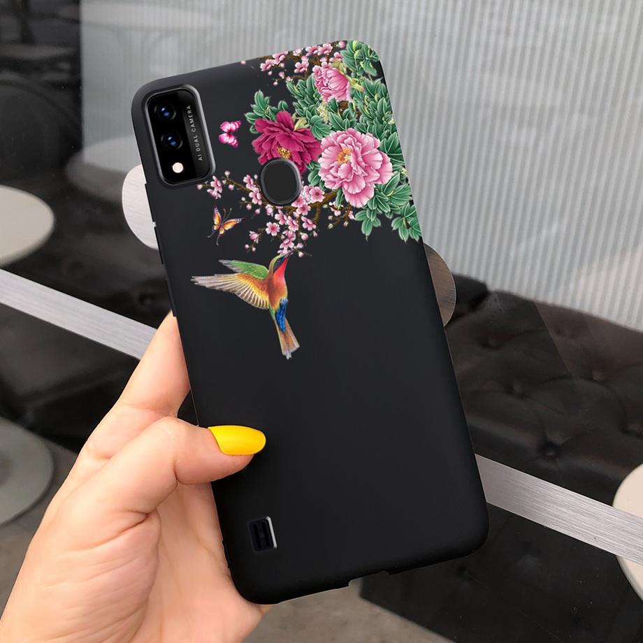 Для ZTE Blade A7s 2020 Чехол Мягкий Силиконовый Задняя Крышка Чехол для ZTE Blade A7020 A71 A51 Чехлы Женская Мода coque ZTE A71 A51 Capa