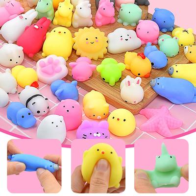 5/10/20 шт. Мини Милый Мягкий Сквиши Игрушка-Непоседа Дети Каваи Моти Кот Снятие Стресса Сенсорное Сжимание Рождественский Подарок TMZ