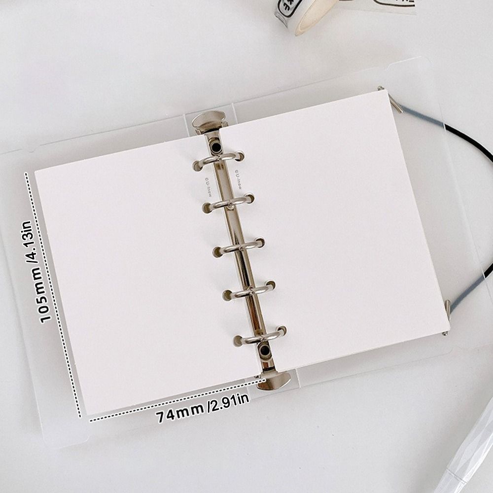 Zipper Notebook Cover Loose-leaf Photocard Binder New Photo Album  Girl