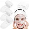 3pcs Women Bath Shower Makeup Wash Face Cosmetic Headband Hair Accessories Headband Adjustable Wide Hairband Yoga Spa Headwear