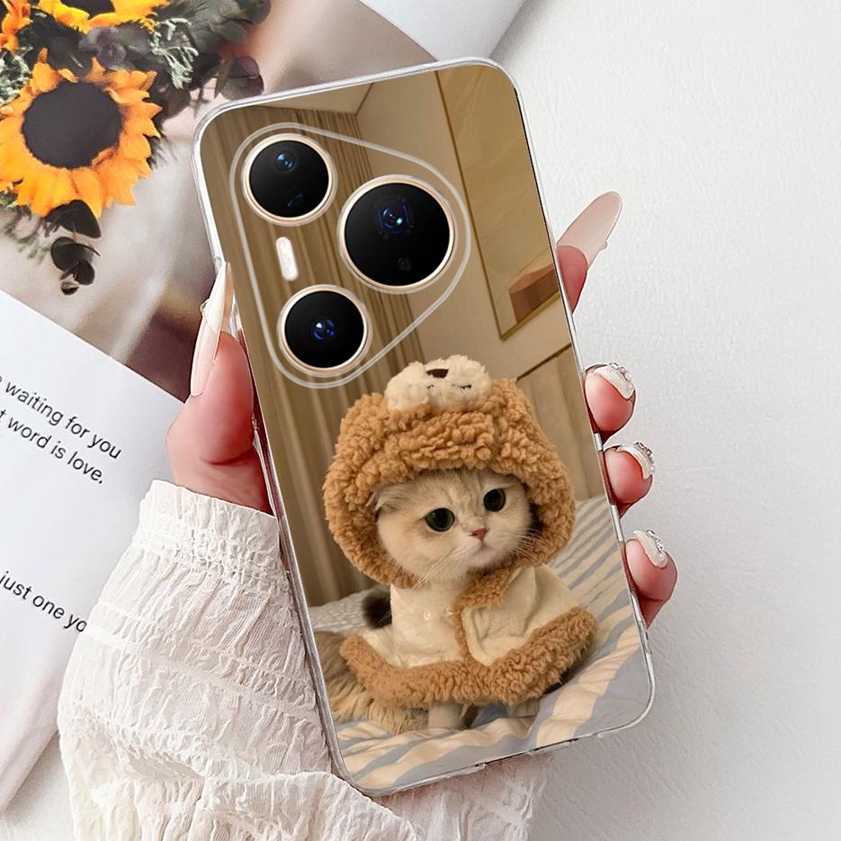Чехол для Huawei P80 Pro Plus LMR-AL10 Милый Модный Расписной Чехол Мягкий Тонкий Чехол для Телефона Для Huawei Pura 80 Ultra Pura80 Pro+ Чехол