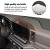 Wood Grain Center Dash Navigation Panel Cover Trim For Chevy Silverado -