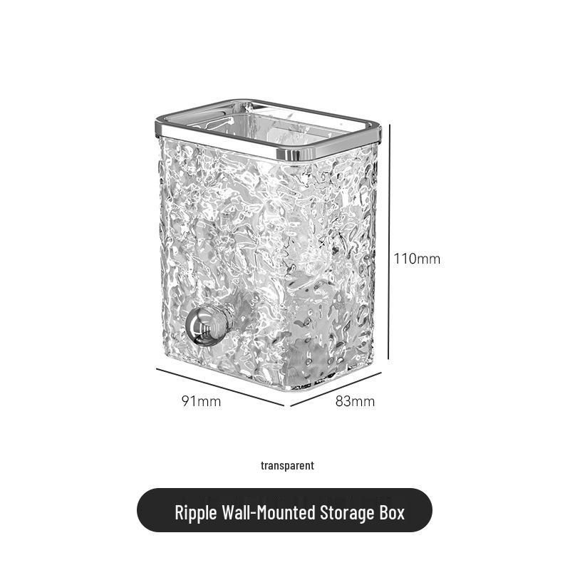 Настенная полка для хранения в ванной без сверления для мочалок и косметики