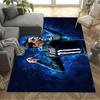 Player Celebrates Victory Moment Floor Rug Office Rug Perfect for Kitchen Dormitory Outdoor Living Rooms Antislip Carpet Decorate Offices