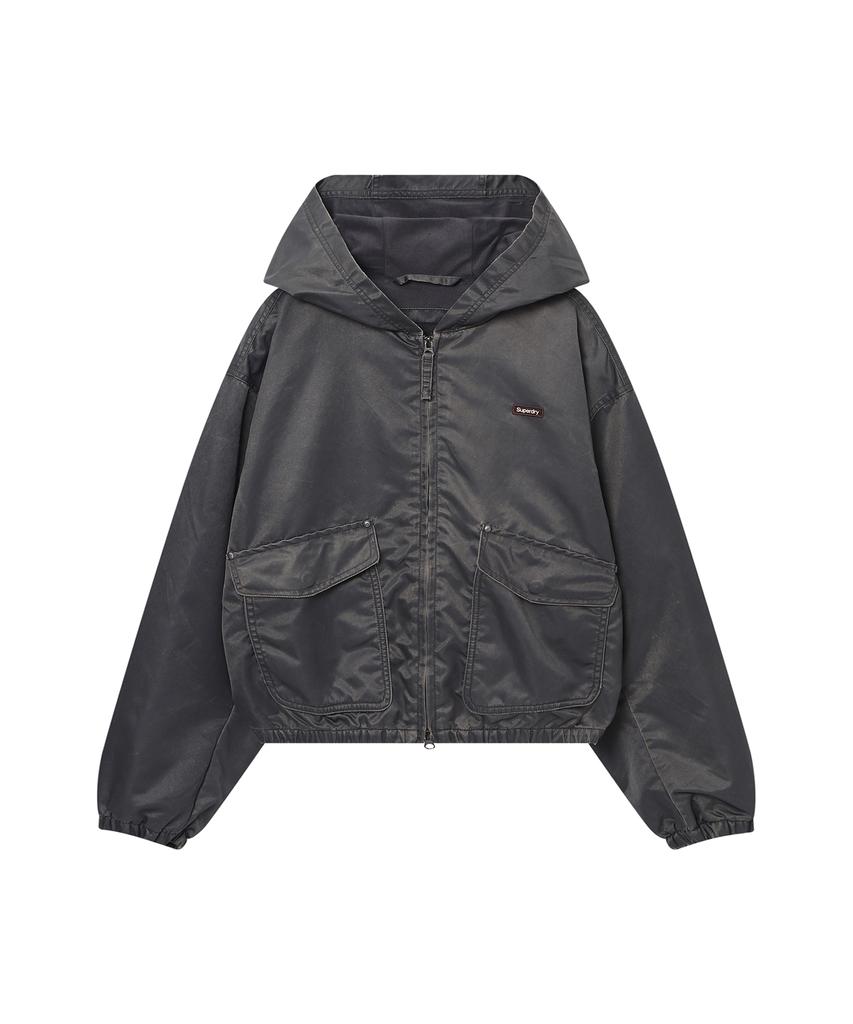 Женская теплая куртка Superdry Retwin Угольный Sdfjwdq01Chl