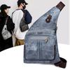 Сумка на плечо Женская сумка из мягкой кожи большой вместимости Мужская нагрудная сумка