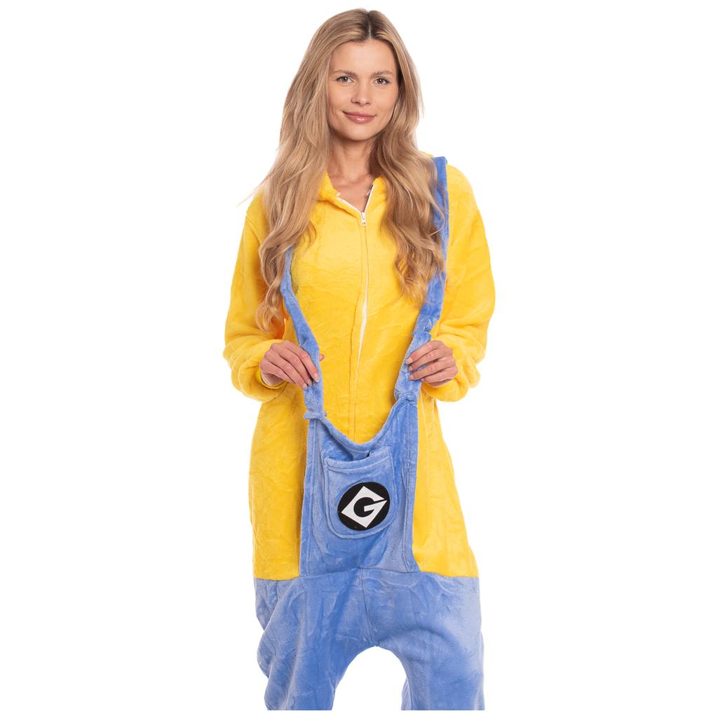 Piżama damska kombinezon kigurumi onesie kostium minionek żółty 165-175 l