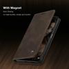 CaseMe Retro Magnetic Flip Wallet Case for Redmi A1/A1 Plus Luxury PU Leather Waterproof & Shockproof Mobile Phone Case