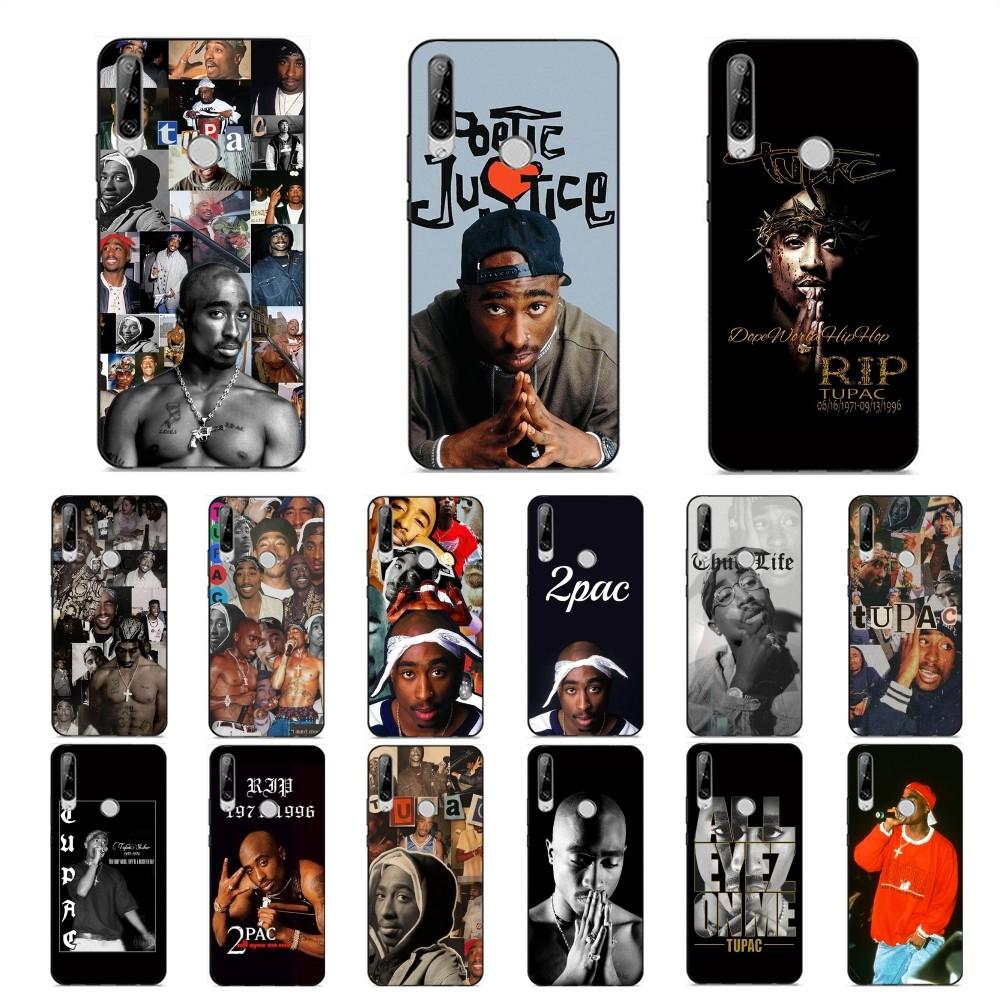 Rap Singer Tupac Shakur Phone Case For Huawei Y9 6 7 5 Prime Enjoy 7s 7 8 plus 7a 9e 9plus 8E Lite Psmart Shell