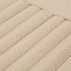 Nuovo Beige PU Pelle Coprisedili Copri Sedili Cuscino Per Auto Seduta Sedile