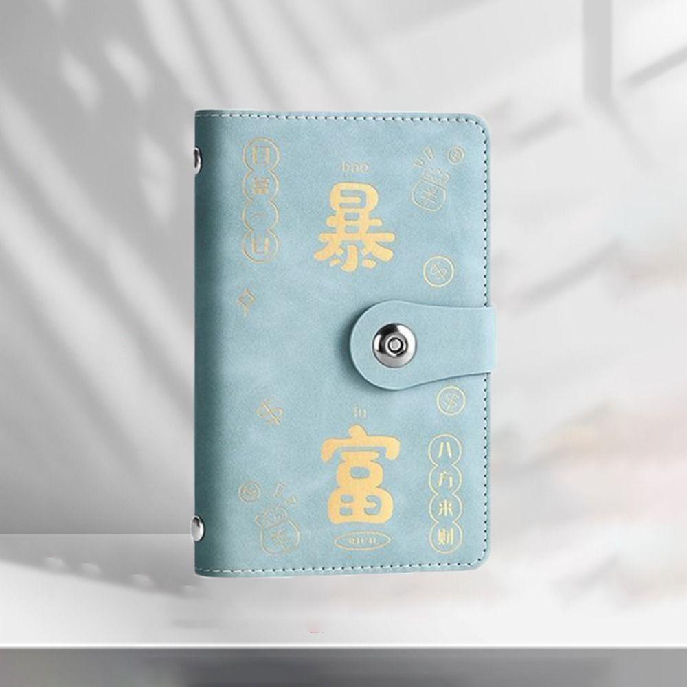 Портативный органайзер для сбережений, большой вместимости, книга для хранения бюджета, денежные конверты