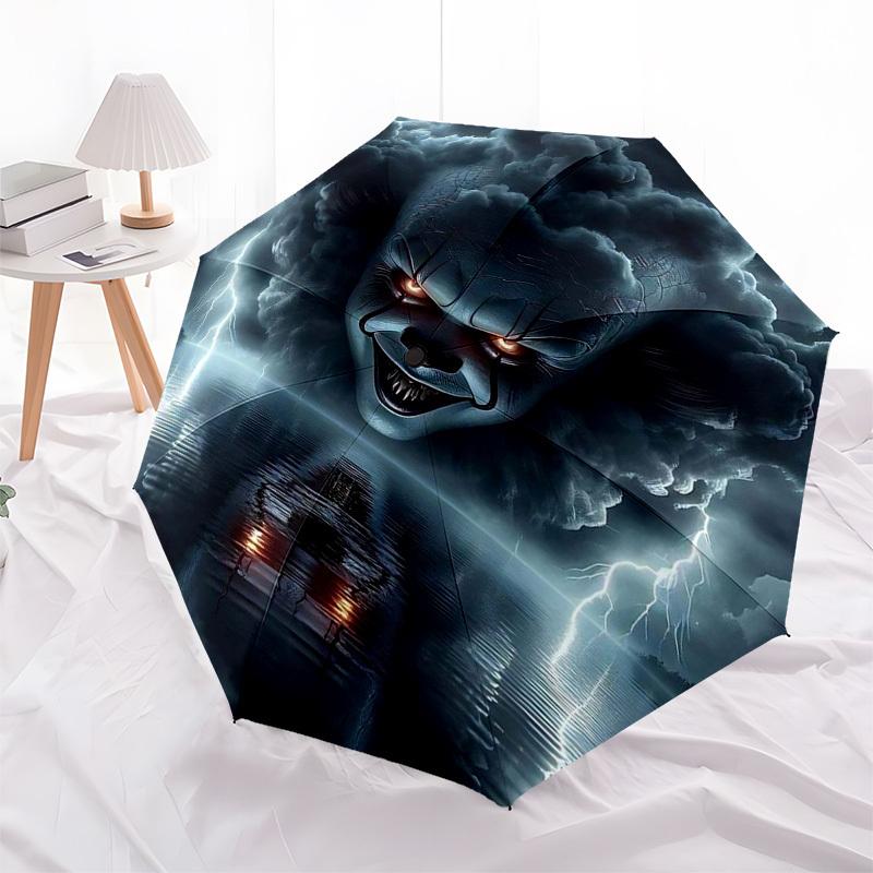 1pc Anime Character Design Automatic Opening Folding Umbrella with 8-Bone Iron Frame, Perfect for Fans, Travelers, Daily Use, and Festive Gifts.K079
