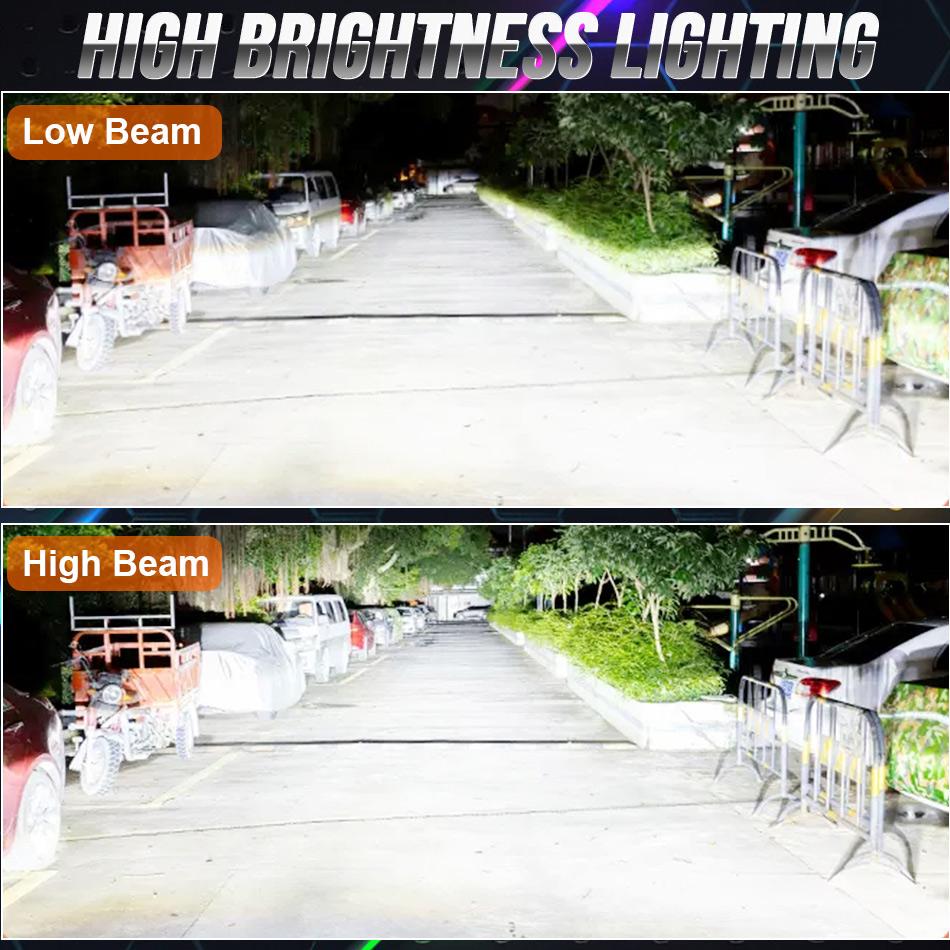 Светодиодные фары Dualvision D1S D3S HID D2S D4S D5S D8 Turbo LED 30000Лм 35Вт Двусторонний чип CSP 6500K Plug&Play Автомобильная лампа Ксенон HID