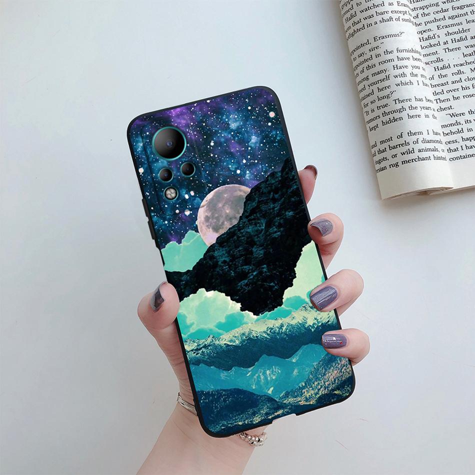 Чехол для Infinix Note 12 G88 2022 Роскошная Звездное Небо Крышка для Телефона Тонкий Мягкий Funda Для Infinix Note 11 Чехол X663 X663B X663D Note11