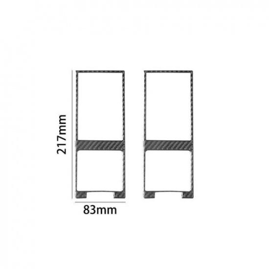 2Pcs Carbon Fiber Side Air Vent Outlet Cover Trim For Mercedes-Benz G-Class W463