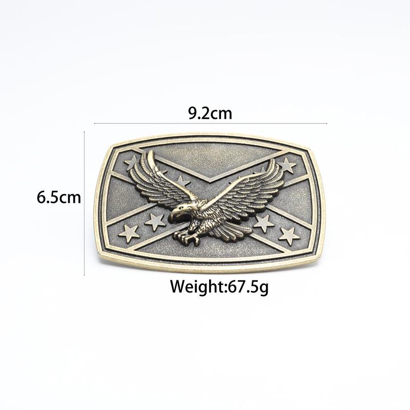 Ремень для спорта на открытом воздухе с пряжкой из сплава Eagle Board, ремень из коровьей кожи, мужской повседневный ретро-ремень