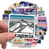 55 шт. водонепроницаемые наклейки Patagonia Graffiti для декора ноутбука велосипеда
