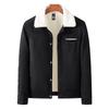 Men's Suede Jacket Autumn Casual Denim Jacket Men's Simple Jacket