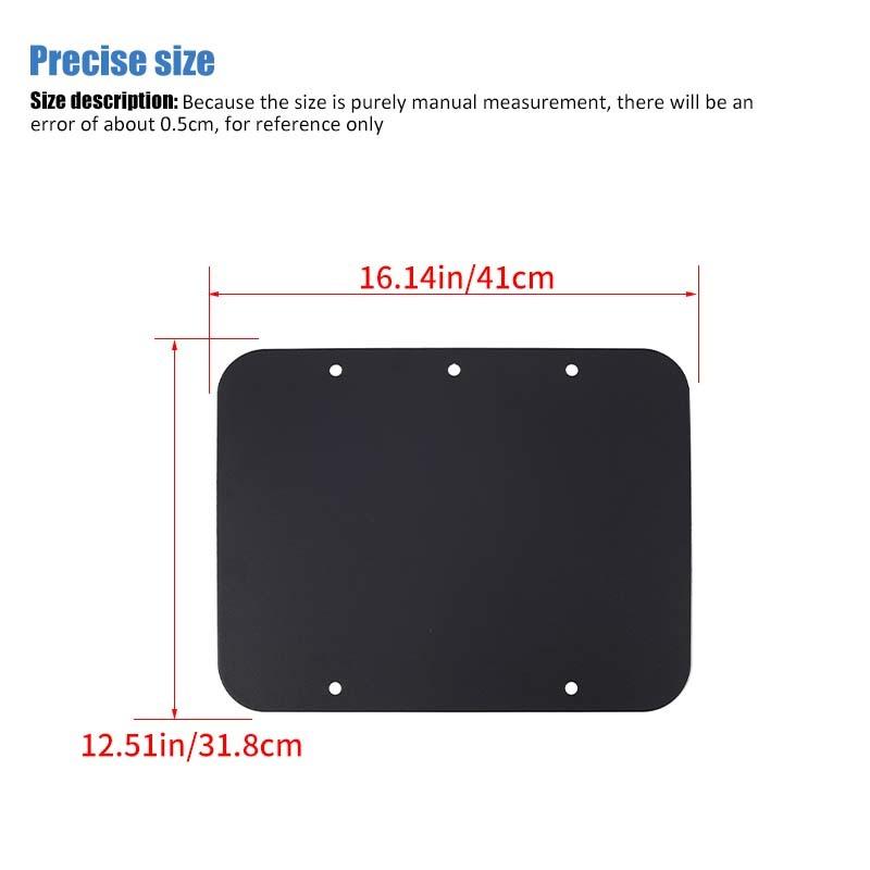 Spare Tire Carrier Filler Plate Tailgate Plug Vent Plate Cover For Jeep Wrangler TJ 1997-2006 Exterior Accessories