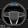 Обмотка на руль автомобиля для JAC J7 JS3 JS4 2026 2026 2026 2026 D-образный руль