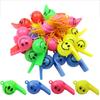 10~30pcs Smiling Face Whistle with Rope Plastic Colorful Party Favors Cute Guests Gifts Creating Festival Atmosphere TMZ