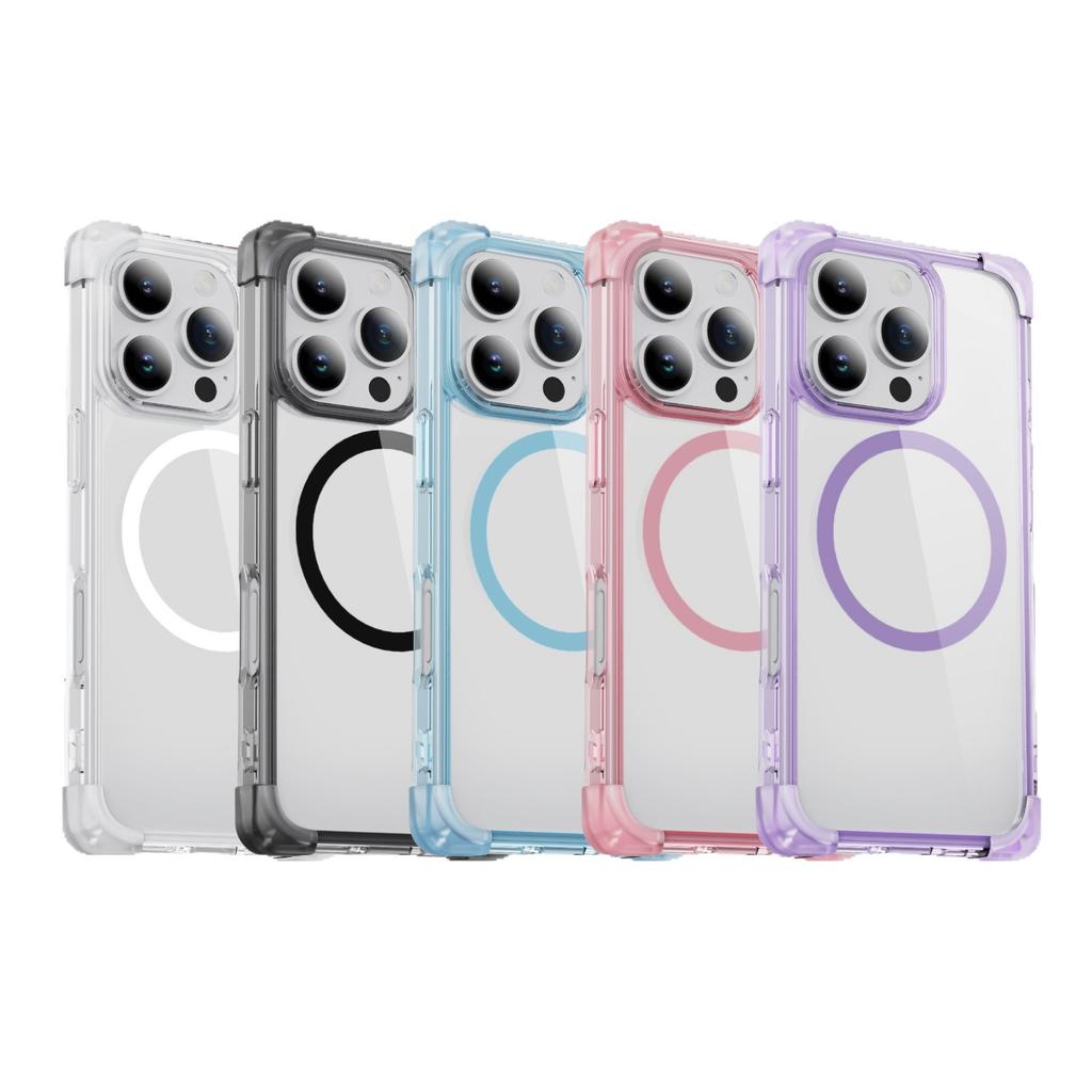 Mobile Phone Case for Apple 13/14/15/Mobile Phone Case Niche High-end Transparent Magnetic Ultra-thin for Apple 16 Mobile Phone Case