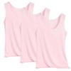 Women's Solid Color Tank Top Seamless Silk Undershirt Sleeveless Shirt