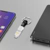 Магнитный брелок 3 в 1, кабель для зарядки данных Micro USB Type-C для iPhone Android
